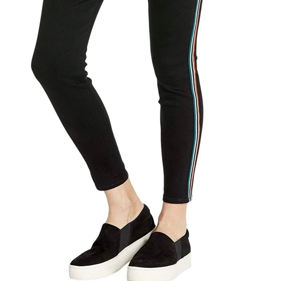 BB Dakota black jeans with stripe detail 4 avail - Picture 6 of 6